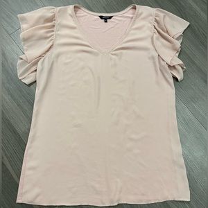 Blush pink blouse